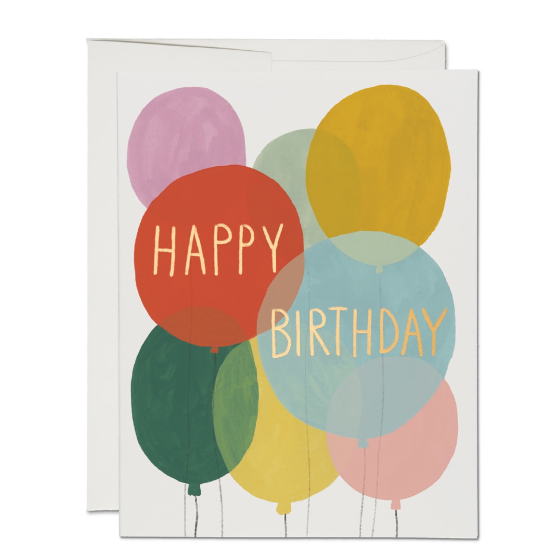 Birthday Balloons Birthday Card | Found Studio | Shop